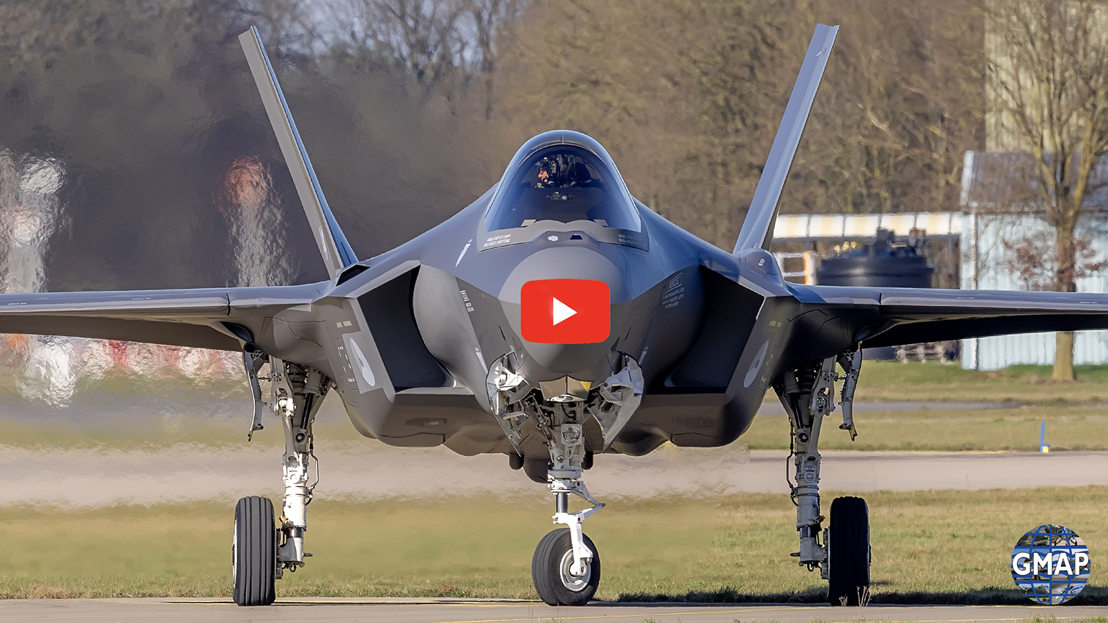 8x F-35A Lightning II departs from Volkel